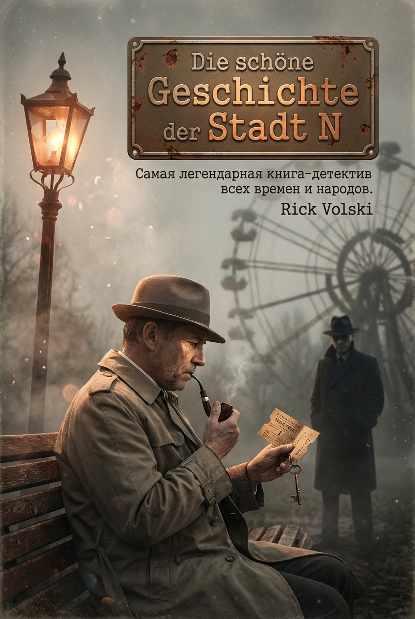 Легендарная детективная книга с сыщиком в заброшенном парке