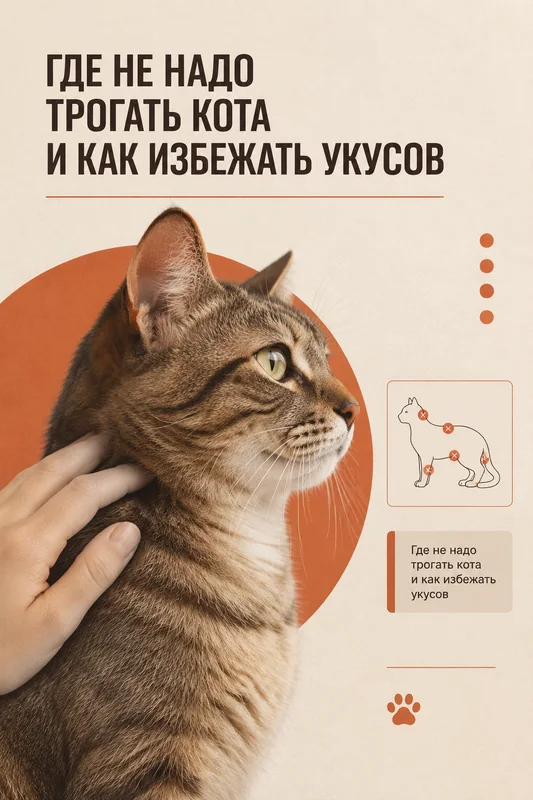 Где не надо трогать кота и как избежать укусов